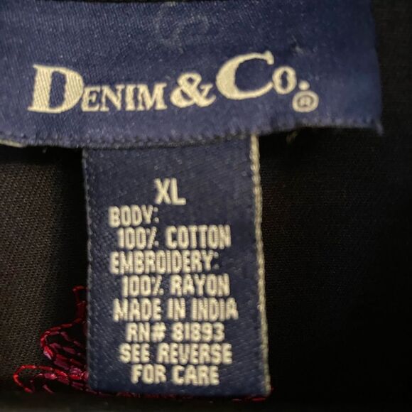 Floral Embroidered Jacket AOP XL Boho Cottagecore Coquette Western Bohemian b1-6 - Picture 4 of 8